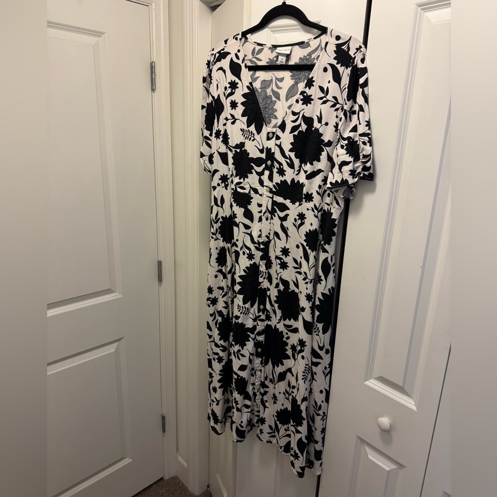 Ava & Viv A-Line Midi Dress